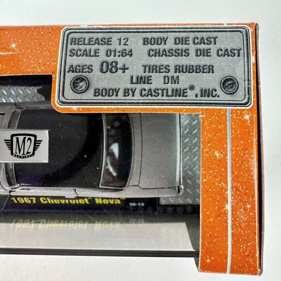 M2 Machines 1967 Chevrolet Nova 1:64 Scale Die-Cast Model Car - Picture 2 of 4